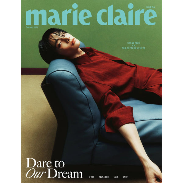MARIE CLAIRE KOREA - FEBRUARY 2025 [COVER: I.N (STRAY KIDS)]