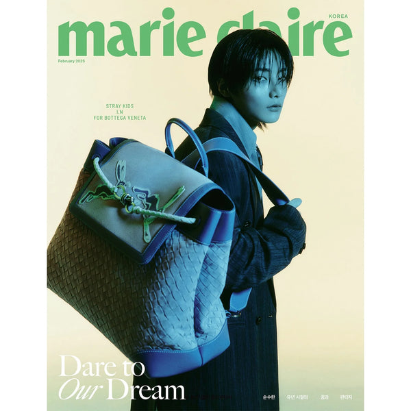 MARIE CLAIRE KOREA - FEBRUARY 2025 [COVER: I.N (STRAY KIDS)]