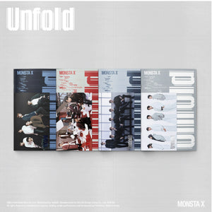 [AUTOGRAPHED CD] (U.S. VER.) MONSTA X (몬스타엑스) Album - [Unfold] (Photobook) - EVE PINK K-POP