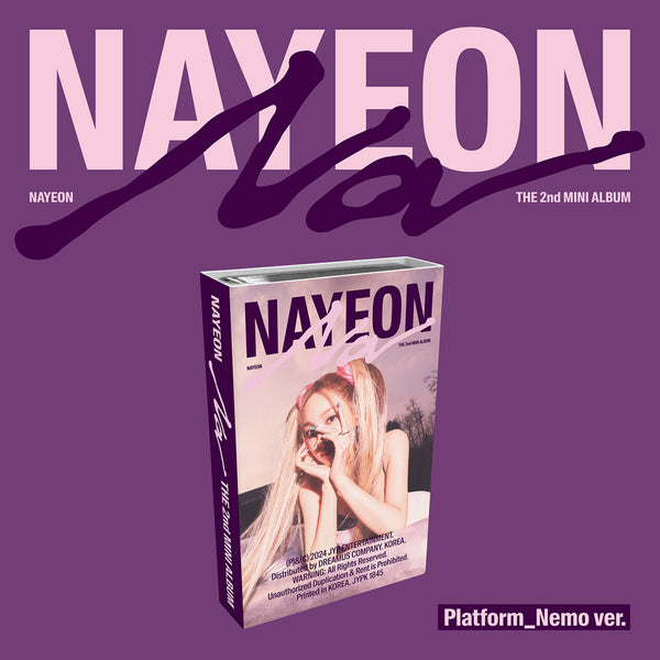 NAYEON (나연) 2ND MINI ALBUM - [NA] (PLATFORM_NEMO VER.)