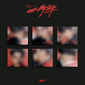 [PRE-ORDER] ONF (온앤오프 ) 2nd Album Part.2 - [ONF:MY SELF] (SCAR VER.)