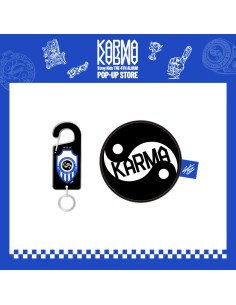 [PRE-ORDER] STRAY KIDS KARMA POP-UP MD - [ACRYLIC CARABINER & BALL POUCH SET]