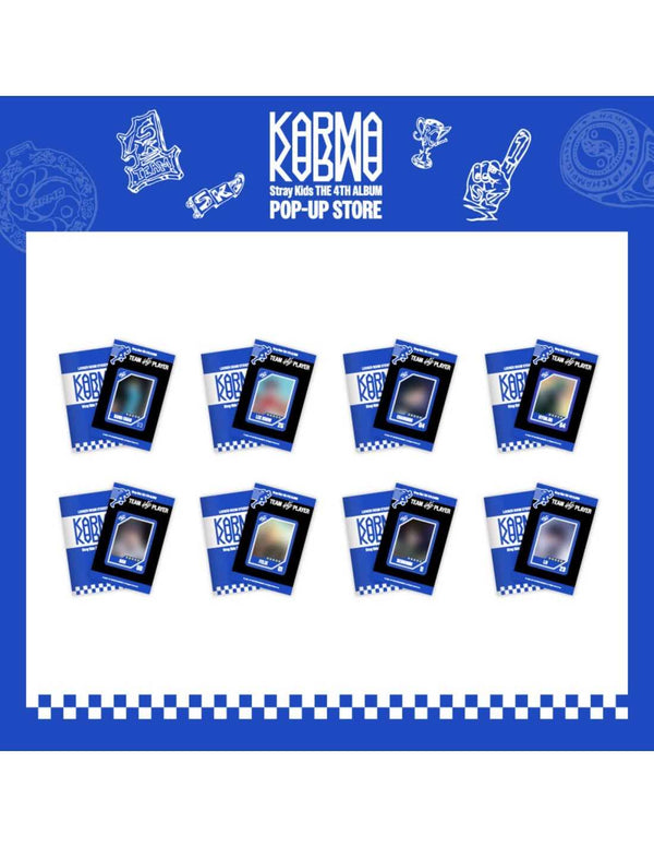 [PRE-ORDER] STRAY KIDS KARMA POP-UP MD - [LOCKER ROOM STICKER BOOK]