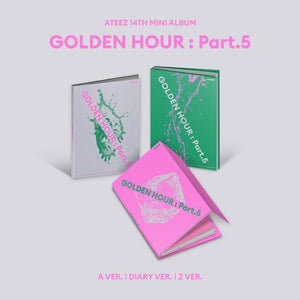 [PRE-ORDER] (KOR VER.) ATEEZ (에이티즈) 14th Mini Album - [GOLDEN HOUR : PART.5] (PHOTOBOOK VER)