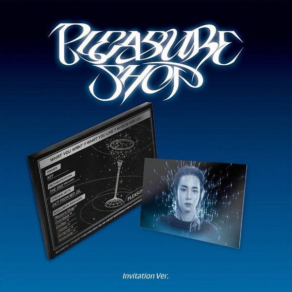 KEY (키) 3RD MINI ALBUM- [Pleasure Shop] (Invitation/QR Ver.)