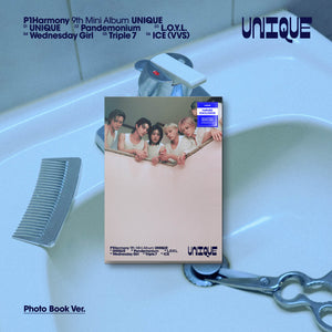 [PRE-ORDER] (U.S. VER.) P1HARMONY (피원하모니) 9th MINI ALBUM - [UNIQUE] (PHOTOBOOK VER. + hello82 EXCLUSIVE PHOTOCARD)