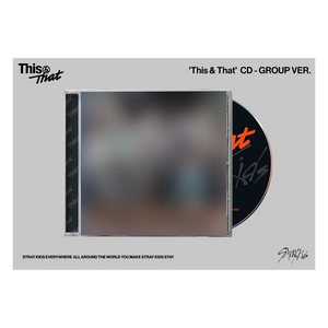 [PRE-ORDER] (U.S. VER) STRAY KIDS (스트레이 키즈) 10th Mini Album  - [THIS & THAT] (SINGLE CD GROUP VER.)