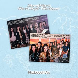 Hearts2Hearts 1ST SINGLE ALBUM - [The Chase] (Photo Book Ver.)