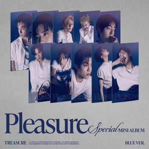 TREASURE (트레저) SPECIAL MINI ALBUM - [PLEASURE] (BLUE VER.)