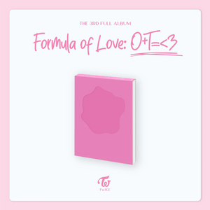 TWICE (트와이스) 3RD ALBUM - [Formula of Love: O+T=<3]