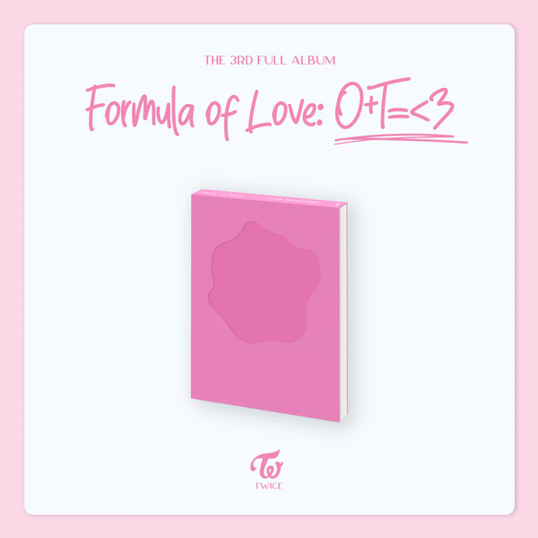 TWICE (트와이스) 3RD ALBUM - [Formula of Love: O+T=<3]