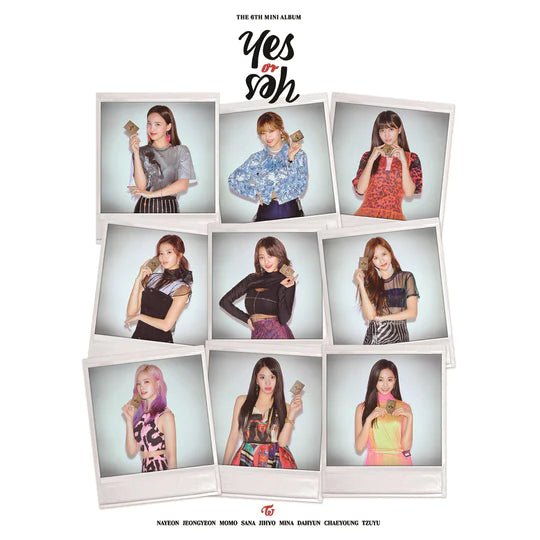 TWICE (트와이스) 6TH MINI ALBUM - [YES or YES] - EVE PINK K-POP