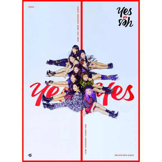 TWICE (트와이스) 6TH MINI ALBUM - [YES or YES] - EVE PINK K-POP