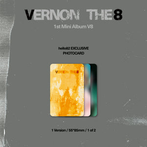[PRE-ORDER] (U.S. VER.) V8 (THE 8, VERNON) 1st Mini Album - [V8] (PHOTOBOOK VER. + hello82 EXCLUSIVE)