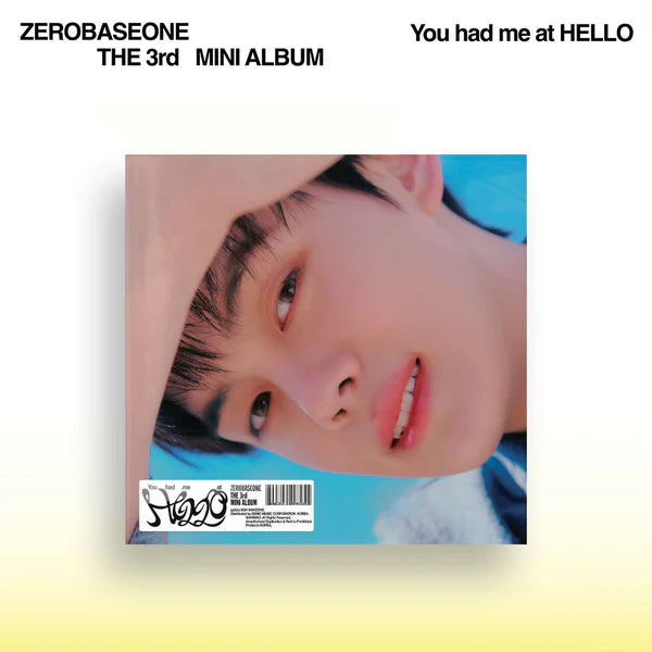 ZEROBASEONE (제로베이스원) 3RD MINI ALBUM - [You had me at HELLO] (DIGIPACK VER.)