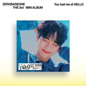 ZEROBASEONE (제로베이스원) 3RD MINI ALBUM - [You had me at HELLO] (DIGIPACK VER.)