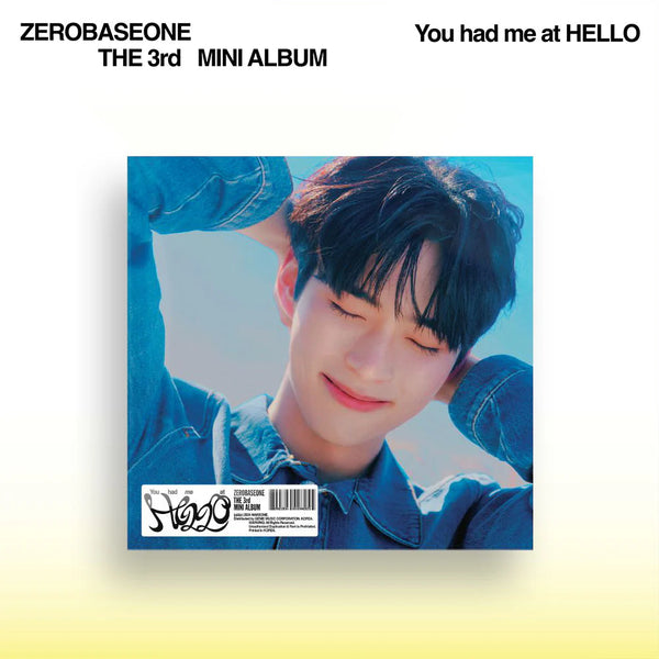 [PRE-ORDER] ZEROBASEONE (제로베이스원) 3RD MINI ALBUM - [You had me at HELLO] (DIGIPACK VER.)