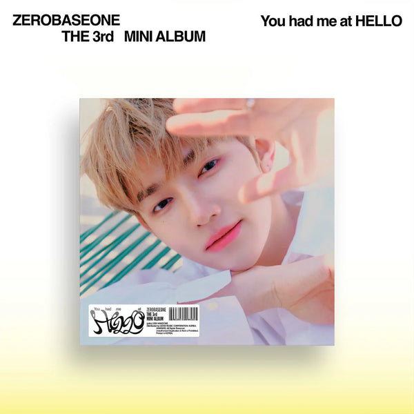 ZEROBASEONE (제로베이스원) 3RD MINI ALBUM - [You had me at HELLO] (DIGIPACK VER.)