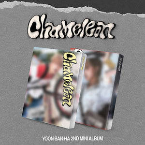 YOON SANHA (윤산하) 2nd Mini Album - [CHAMELEON] (+EXCLUSIVE PHOTOCARD)