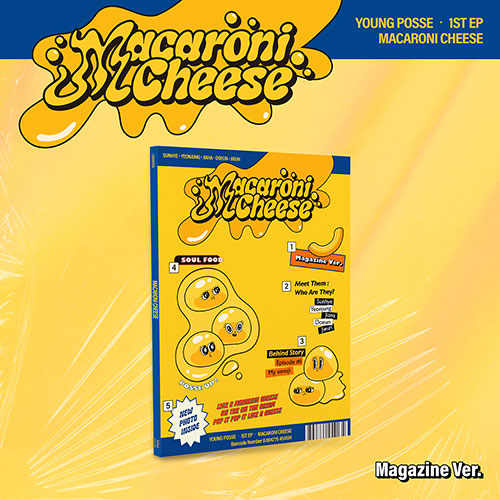 YOUNG POSSE (영파씨) EP ALBUM - [MACARONI CHEESE] (Magazine Ver.)