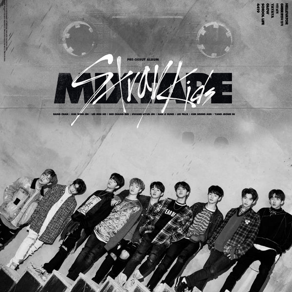 STRAY KIDS (스트레이키즈) DEBUT ALBUM - [Mixtape] - Eve Pink K-POP