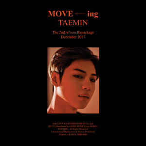 TAEMIN (태민) 2ND ALBUM REPACK - [MOVE-ing] - Eve Pink K-POP