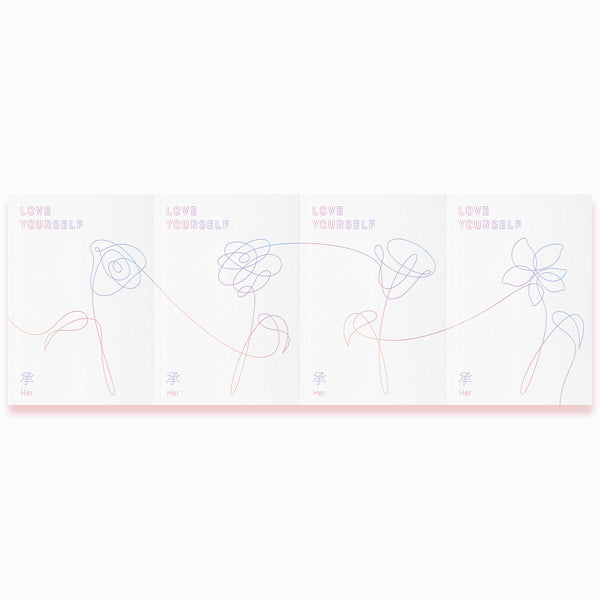 BTS (방탄소년단) 5TH MINI ALBUM - [LOVE YOURSELF 承 'Her'] - Eve Pink K-POP