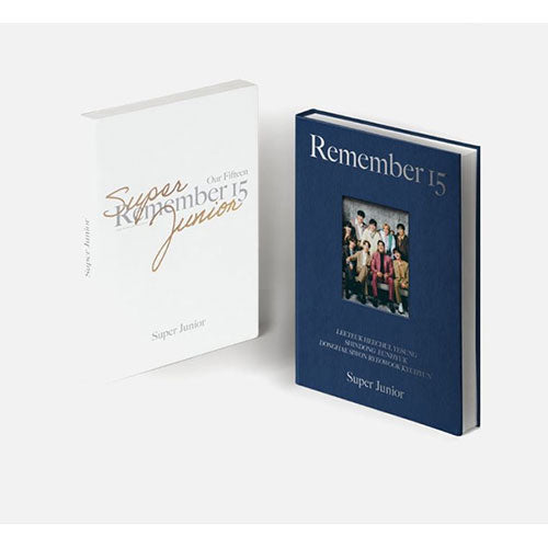 SUPER JUNIOR (슈퍼주니어) - 15th ANNIVERSARY PHOTO BOOK [REMEMBER 15]