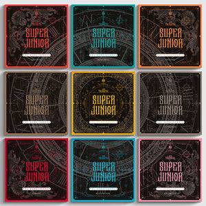 Super Junior (슈퍼주니어) 10TH ALBUM - [The Renaissance] (SQUARE Style) [9 SET PACKAGE]