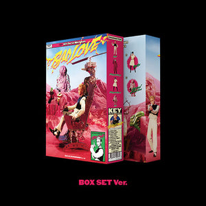 KEY (키) 1ST MINI ALBUM - [BAD LOVE] (PhotoBook B Ver. - BOX SET Ver.)