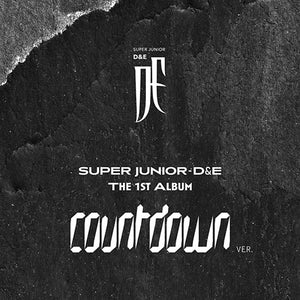 Super Junior D&E (슈퍼주니어 D&E ) 1ST ALBUM - [COUNTDOWN] (COUNTDOWN Ver.)