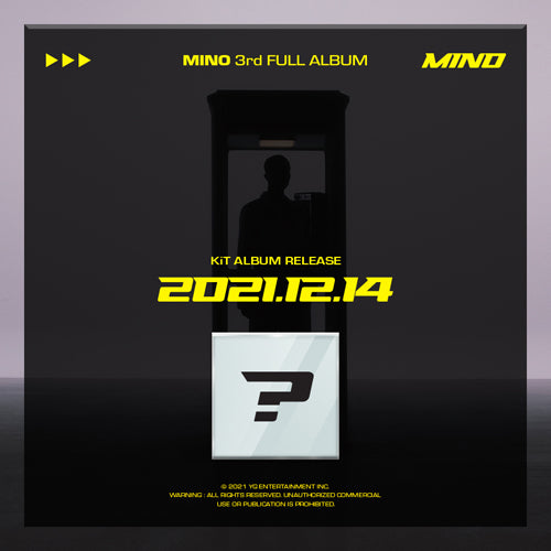 MINO (송민호) 3RD FULL ALBUM - ["TO INFINITY."] (KIT)