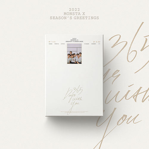 MONSTA X (몬스타엑스) - 2022 SEASON’S GREETINGS [DESK CALENDAR PACKAGE)