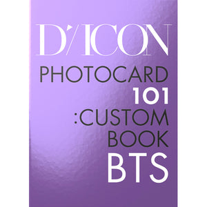 BTS (방탄소년단) - DICON PHOTOCARD 101 : [CUSTOM BOOK / BEHIND BTS since 2018 (2018-2021 in USA)]
