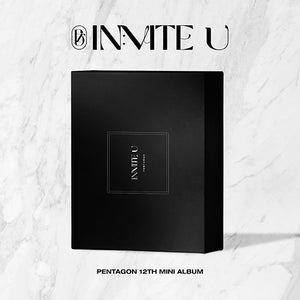 PENTAGON (펜타곤) 12TH MINI ALBUM - [IN:VITE U] - EVE PINK K-POP