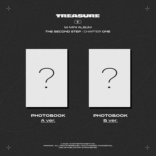 TREASURE (트레저) 1ST MINI ALBUM - [THE SECOND STEP : CHAPTER ONE] (PHOTOBOOK VER)