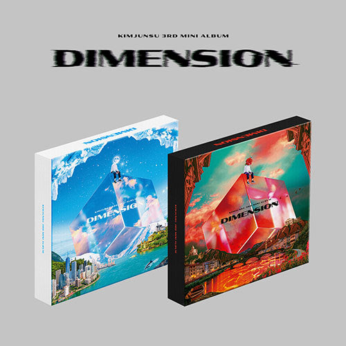 KIM JUNSU : XIA (김준수) 3RD MINI ALBUM - [DIMENSION] (2 SET PACKAGE)