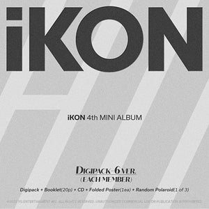 iKON (아이콘) 4TH MINI ALBUM - [FLASHBACK] (DIGIPACK ver.) (+EXCLUSIVE PHOTOCARD)