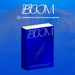 HUTA (LEE MINHYUK) 2ND ALBUM - [BOOM] (+ EXCLUSIVE PHOTOCARD)