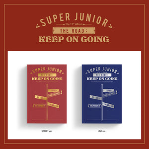 SUPER JUNIOR (슈퍼주니어) 11TH ALBUM VOL.1 - [THE ROAD : KEEP ON GOING]