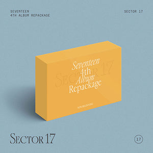 SEVENTEEN (세븐틴) 4TH ALBUM REPACKAGE - [SECTOR 17] (KiT Album) (RE-RELEASE)