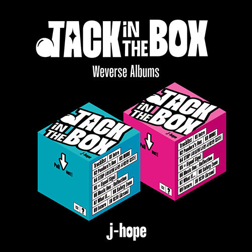 J-HOPE (BTS) ALBUM - [JACK IN THE BOX] (Weverse Albums ver.)