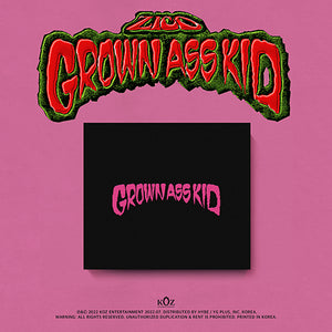 ZICO (지코) 4TH MINI ALBUM - [Grown Ass Kid] (Jewel Ver.)