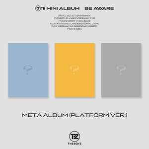 THE BOYZ (더보이즈) 7TH MINI META ALBUM - [BE AWARE] (Platform ver.)