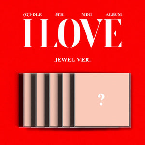 (G)I-DLE (여자아이들) 5TH MINI ALBUM - [I love] (Jewel Ver.)