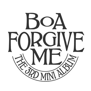 BoA (보아) 3RD MINI ALBUM - [Forgive Me] (Digipack Ver.)