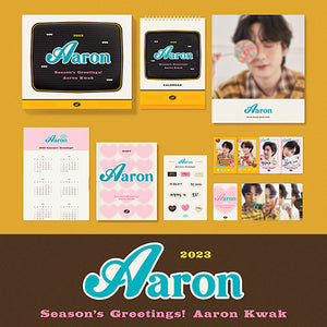 Aaron (아론) - 2023 SEASON’S GREETINGS [Aaron] (+ EXCLUSIVE PHOTOCARD) - EVE PINK K-POP