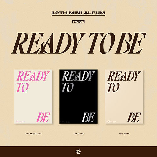 TWICE (트와이스) 12TH MINI ALBUM - [READY TO BE]