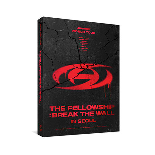 ATEEZ (에이티즈) - WORLD TOUR [THE FELLOWSHIP : BREAK THE WALL] IN SEOUL (Blu-ray) [2 DISCS]