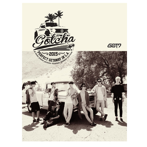 GOT7 (갓세븐) 'GOTCHA' - PERFECT GETAWAY IN L.A. - 2nd PHOTOBOOK